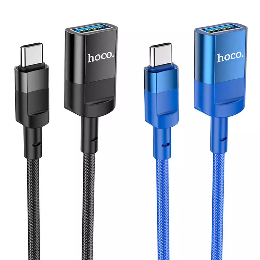 HOCO U107 TYPE-C MALE TO USB FEMALE EXTENSION CABLE